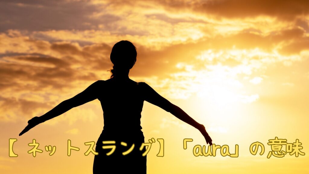 【ネットスラング】「aura」の意味